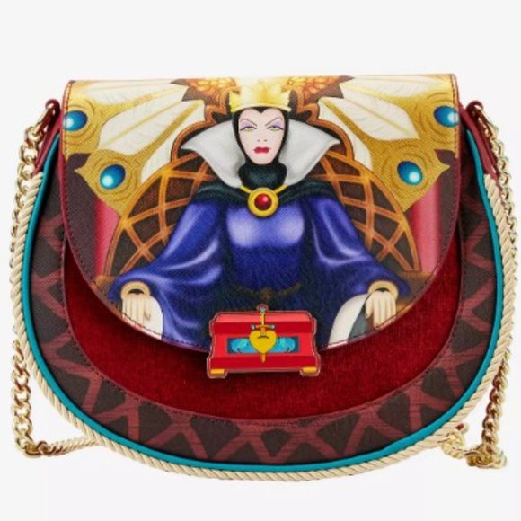 Loungefly Handbags - Loungefly Disney Snow White & Seven Dwarfs Evil Queen Crossbody
